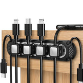 Cable Organizer Cable USB Management Magnetic Cable Clips Wire Clamps Power Cord Holder for Mouse Headphone Keyboard Headset My Store