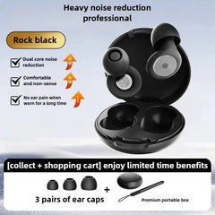 Noise-canceling sleep earbuds don't hurt to wear for a long time, noise-canceling silicone small ear canal earbuds My Store