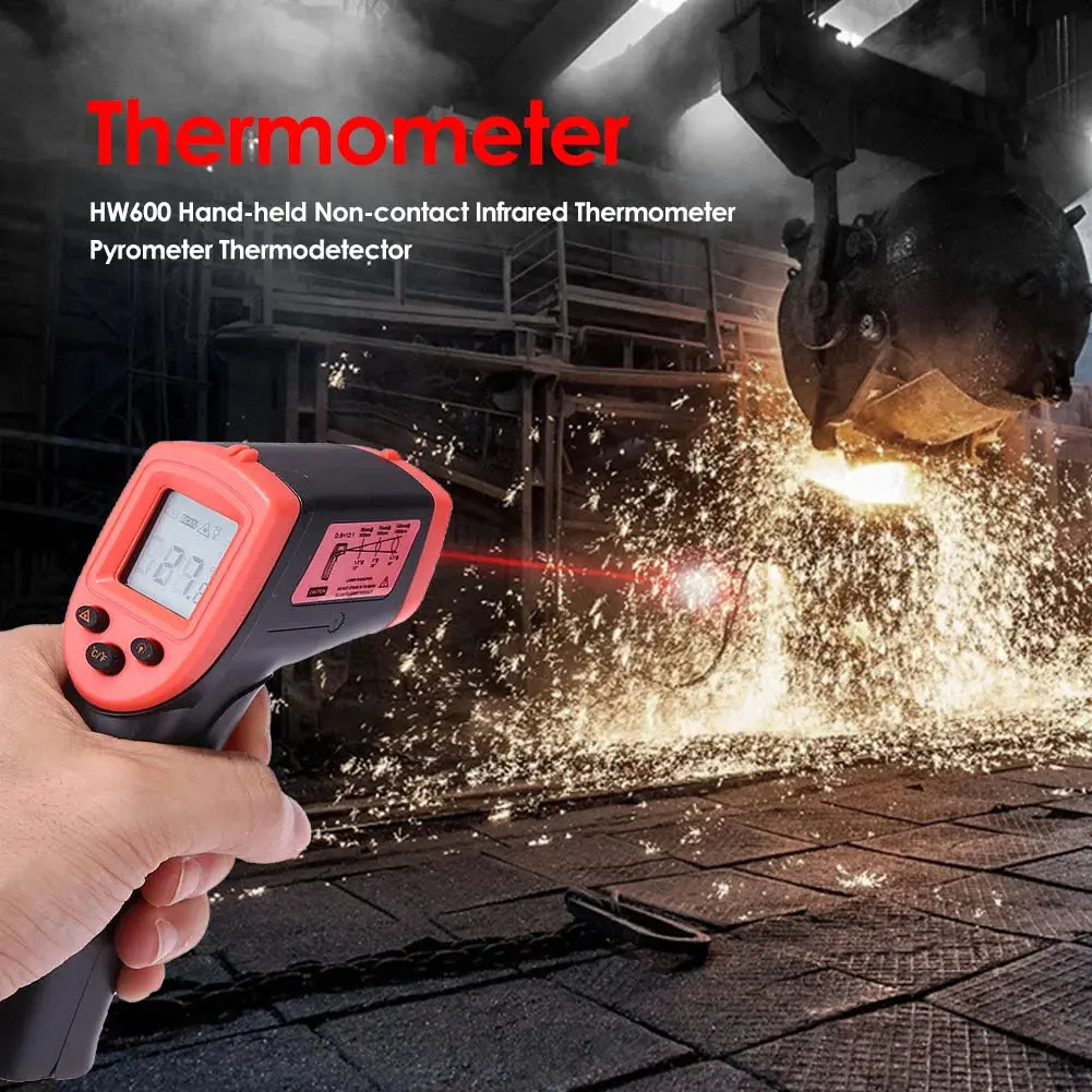 Digital Infrared Thermometer -50~600℃ GM320/GM320S/HW600/HW550 LCD Display Contactless Thermometer Pyrometer IR Laser Point My Store