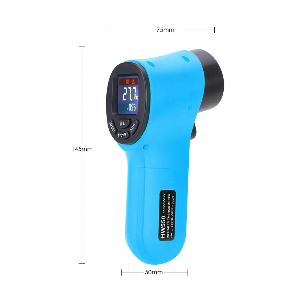 Digital Infrared Thermometer -50~600℃ GM320/GM320S/HW600/HW550 LCD Display Contactless Thermometer Pyrometer IR Laser Point My Store