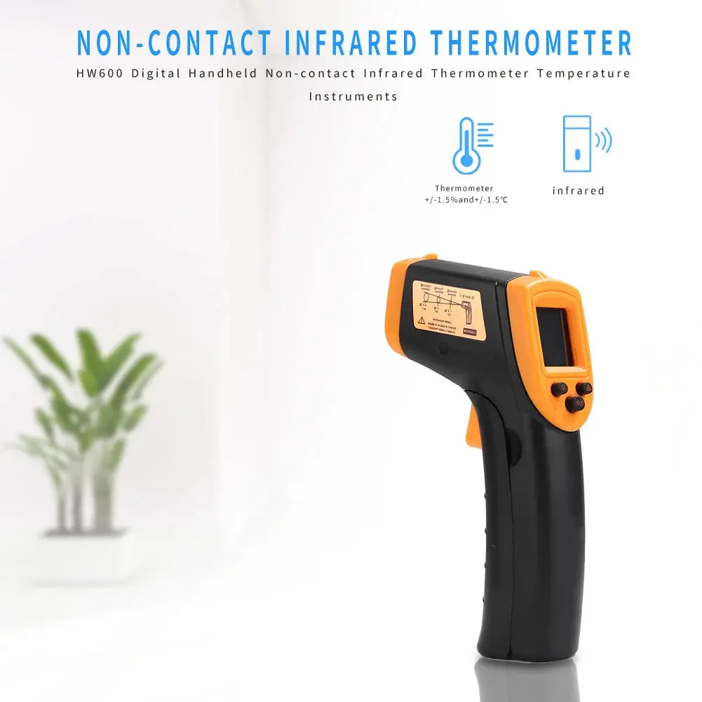 Digital Infrared Thermometer -50~600℃ GM320/GM320S/HW600/HW550 LCD Display Contactless Thermometer Pyrometer IR Laser Point My Store
