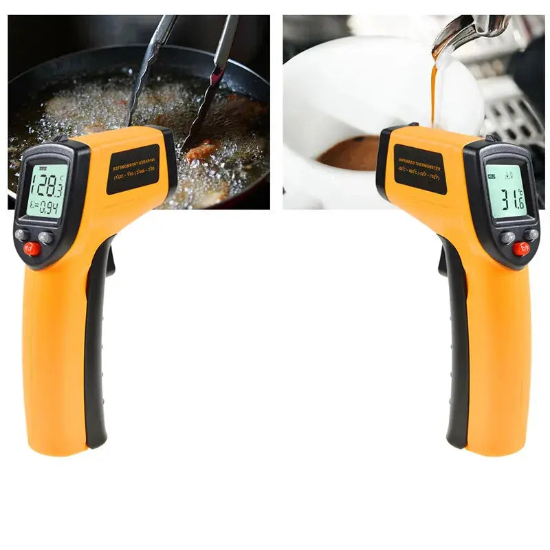 Digital Infrared Thermometer -50~600℃ GM320/GM320S/HW600/HW550 LCD Display Contactless Thermometer Pyrometer IR Laser Point My Store