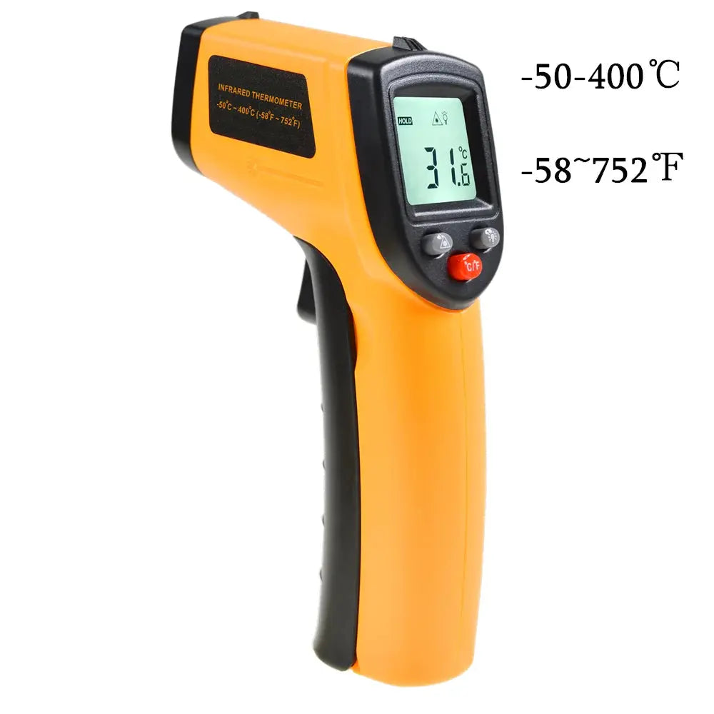Digital Infrared Thermometer -50~600℃ GM320/GM320S/HW600/HW550 LCD Display Contactless Thermometer Pyrometer IR Laser Point My Store