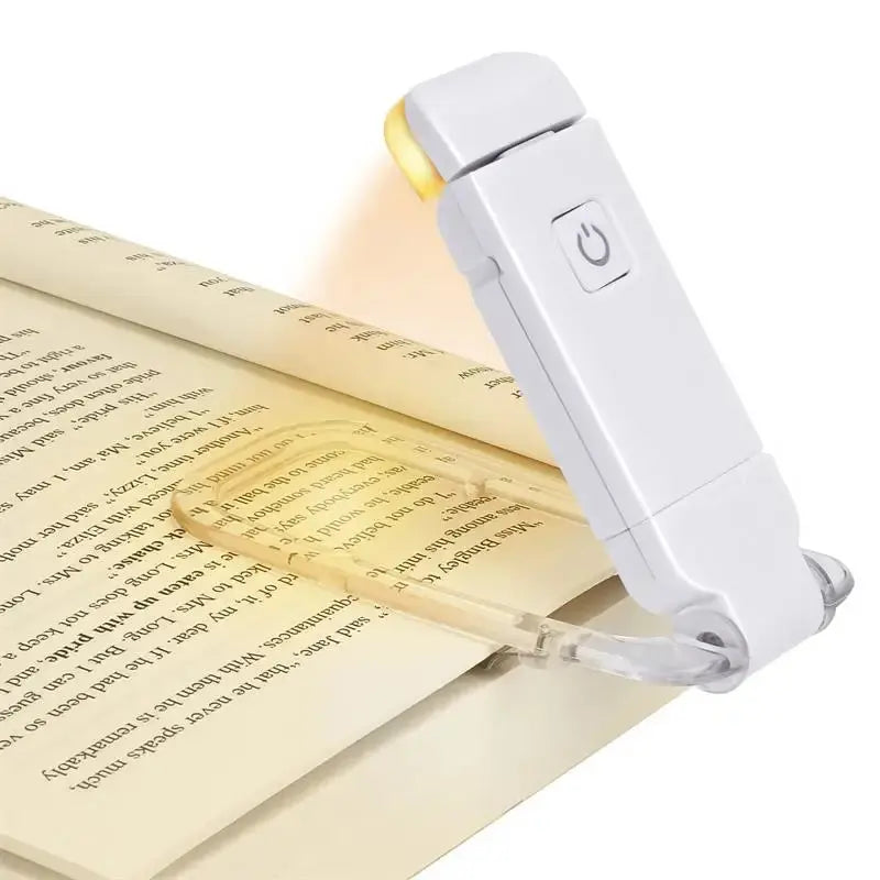 LED USB Rechargeable Book Light Reading Light Eye Protection Night Light Portable Clip Desk Light Bookmark Read Light Night Lamp My Store