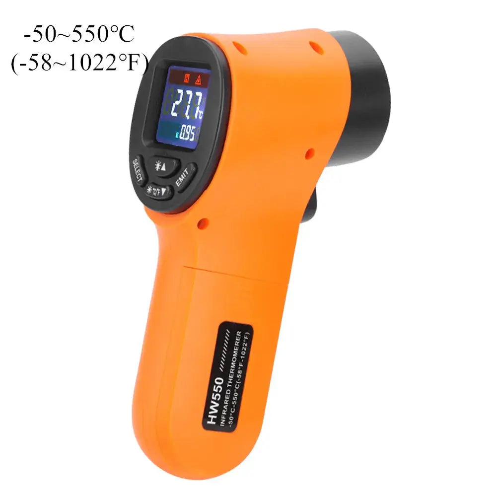 Digital Infrared Thermometer -50~600℃ GM320/GM320S/HW600/HW550 LCD Display Contactless Thermometer Pyrometer IR Laser Point My Store