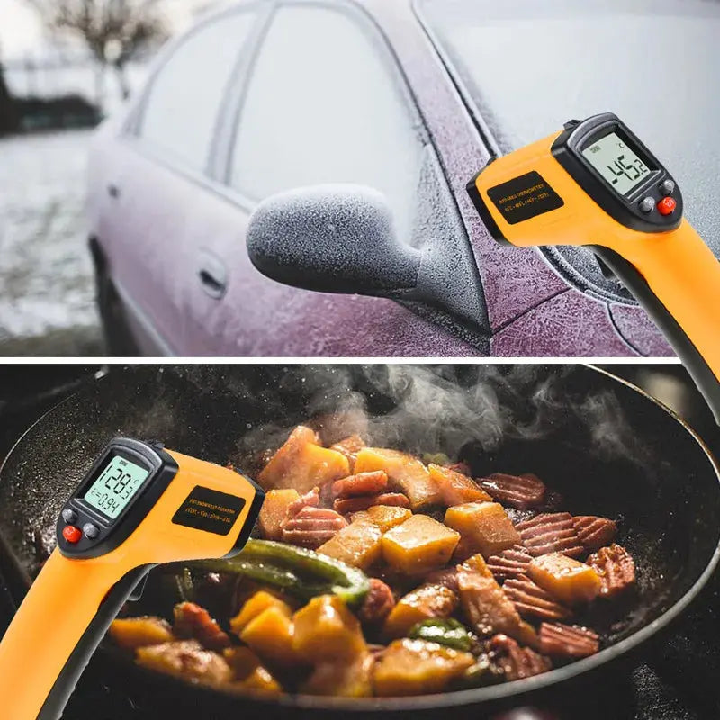 Digital Infrared Thermometer -50~600℃ GM320/GM320S/HW600/HW550 LCD Display Contactless Thermometer Pyrometer IR Laser Point My Store