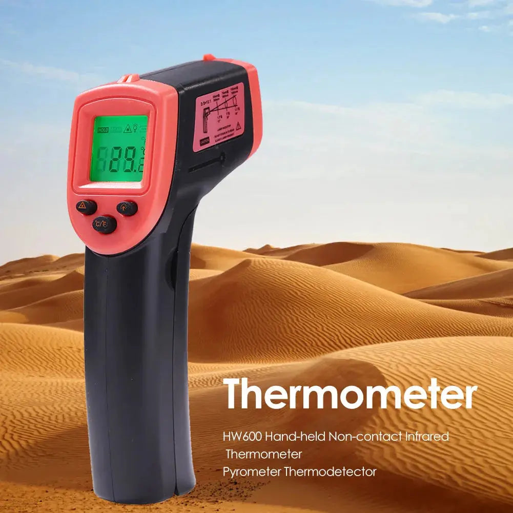 Digital Infrared Thermometer -50~600℃ GM320/GM320S/HW600/HW550 LCD Display Contactless Thermometer Pyrometer IR Laser Point My Store