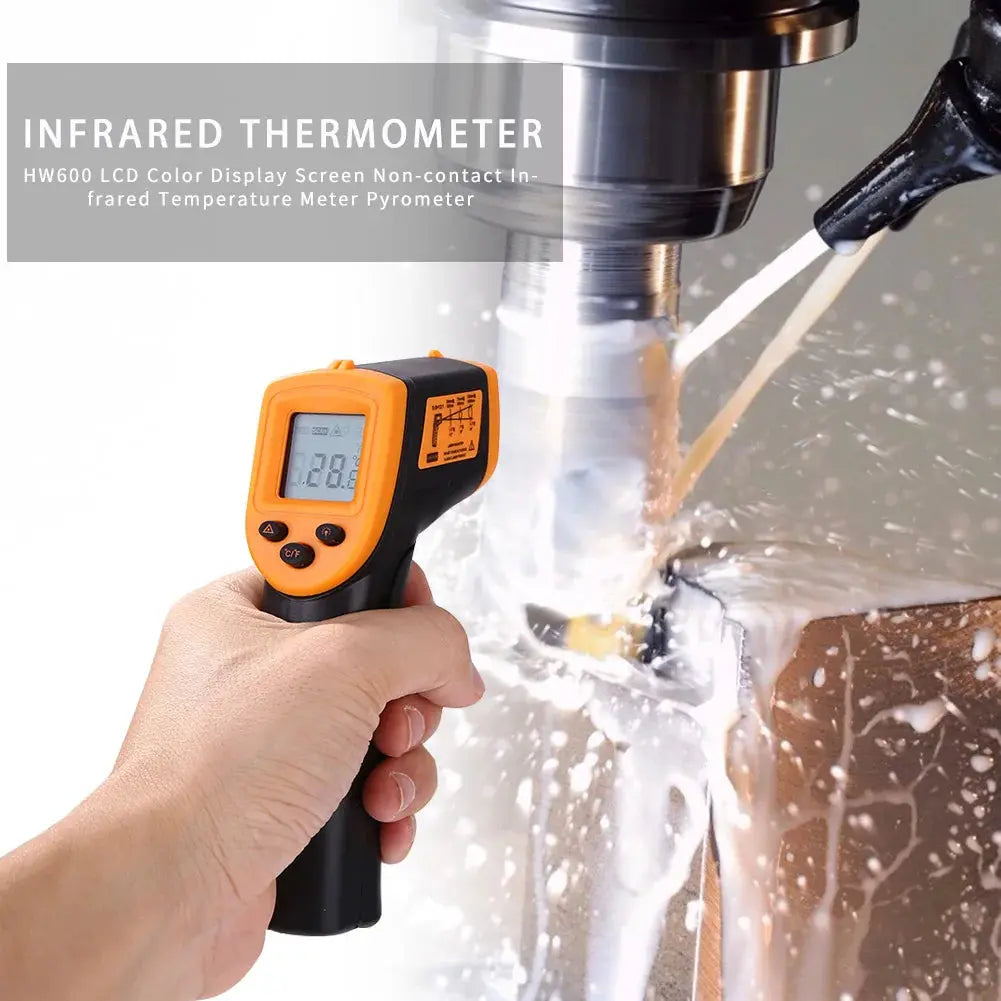 Digital Infrared Thermometer -50~600℃ GM320/GM320S/HW600/HW550 LCD Display Contactless Thermometer Pyrometer IR Laser Point My Store