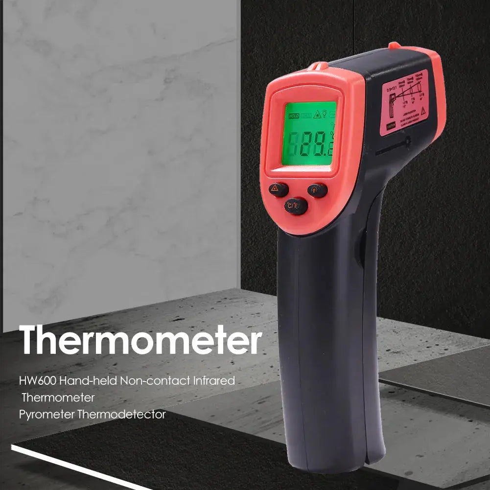 Digital Infrared Thermometer -50~600℃ GM320/GM320S/HW600/HW550 LCD Display Contactless Thermometer Pyrometer IR Laser Point My Store