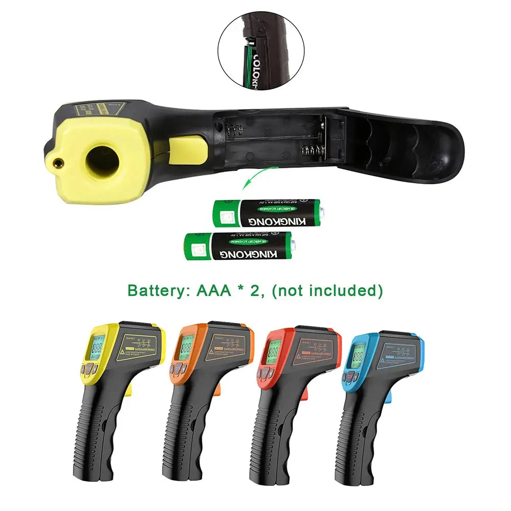 Digital Infrared Thermometer -50~600℃ GM320/GM320S/HW600/HW550 LCD Display Contactless Thermometer Pyrometer IR Laser Point My Store