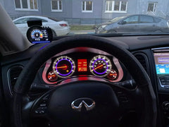 Newest A501 OBD2 Car Head Up Display HUD Smart Car Water&Oil temp Turbo RPM Gauge Digital Odometer Security Alarm Auto Meter My Store