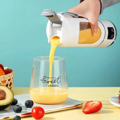Electric Juicing Cup Portable Wireless Fruit Blender Mini Multifunctional Kitchen Juicer USB Charging Outdoor Juicing Cup My Store
