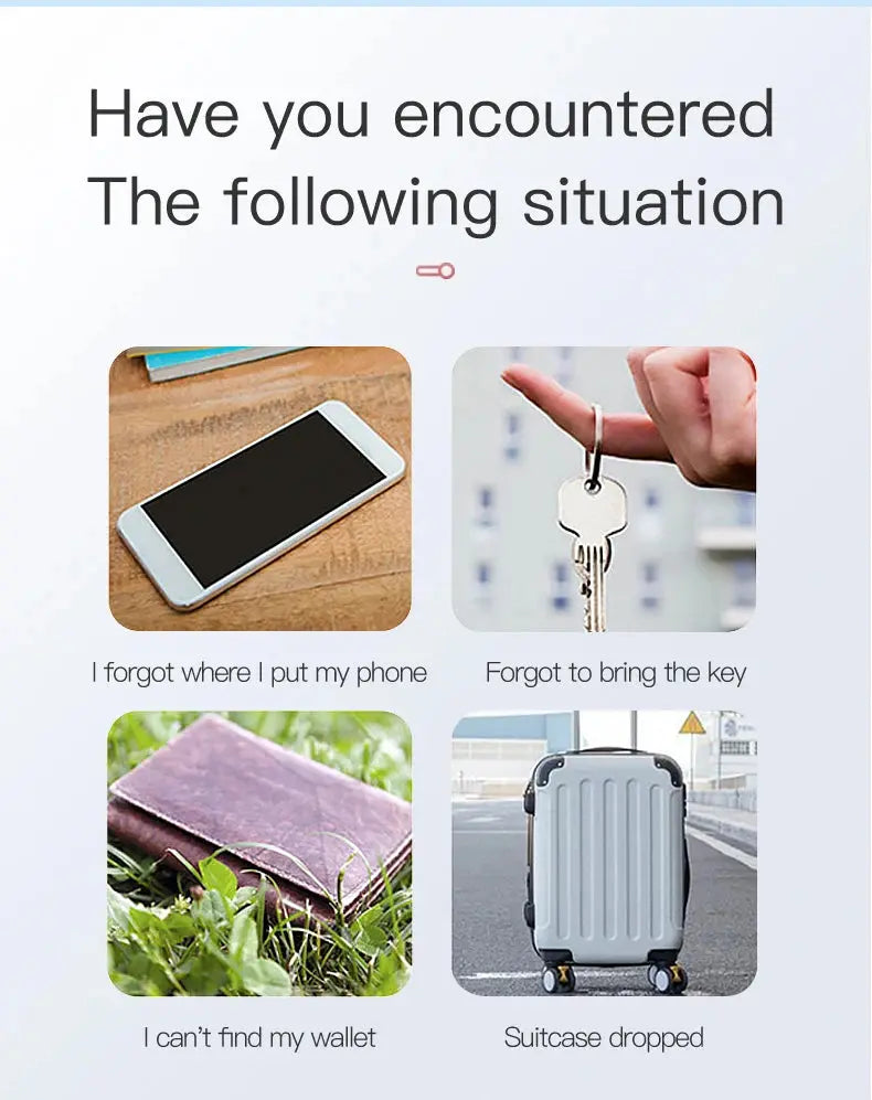 Mini GPS Bluetooth 5.0 Tracker Anti-Lost Device Cat Dog Pet Kids Bag Wallet Tracker Smart Finder Locator GPS Localizador Safety My Store