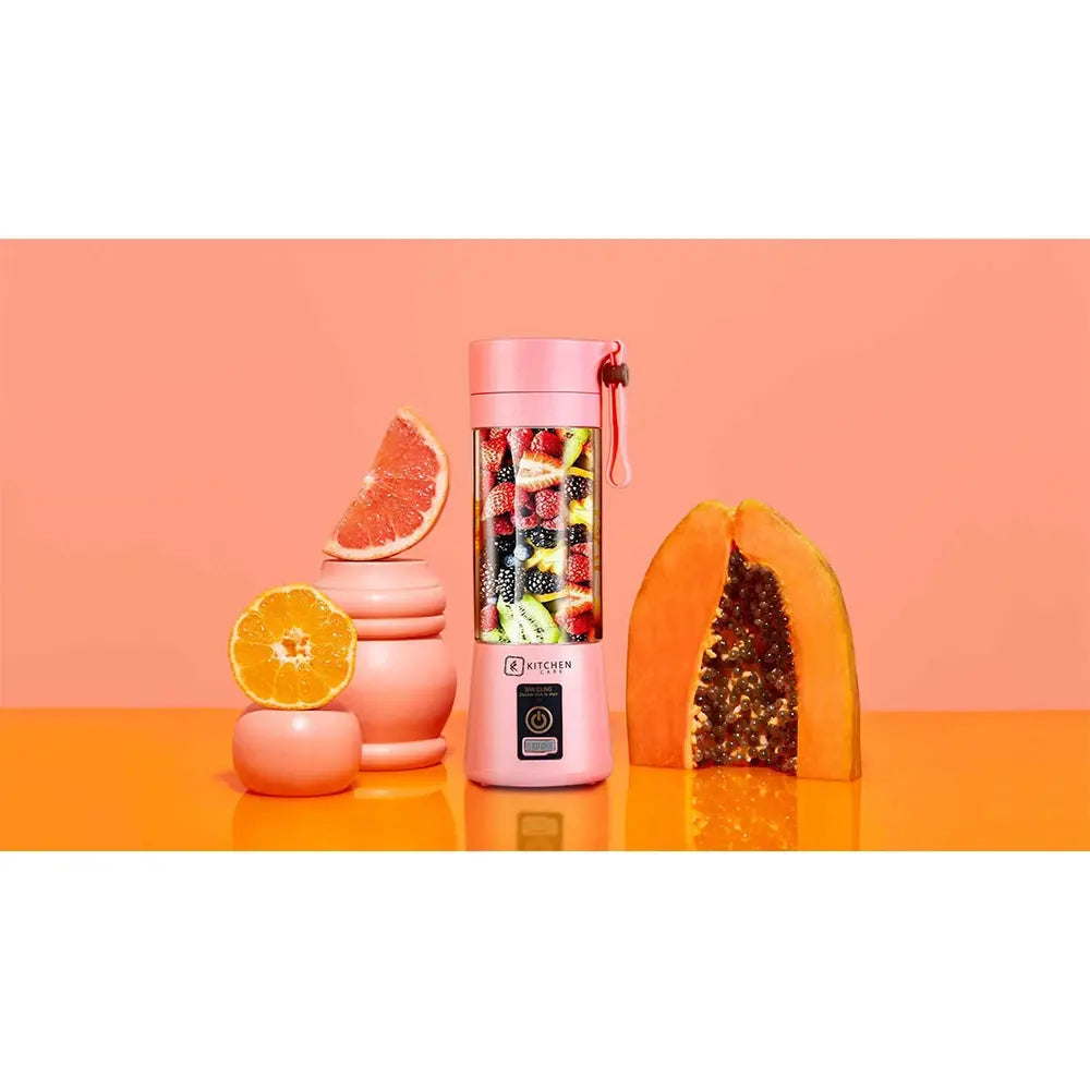 Portable Fruit Juice Blenders Summer Personal Electric Mini Bottle Home USB 4 Blades Juicer Cup Machine For Kitchen My Store