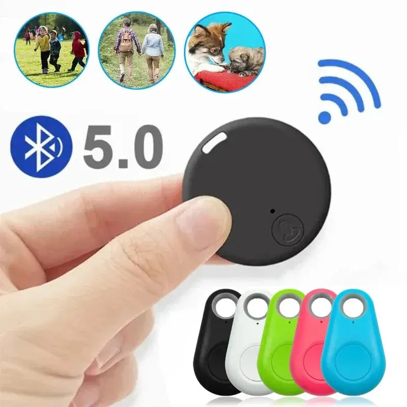 Mini Mobile Bluetooth 5.0 Tracker Anti-Lost Device Round Anti-Lost Device Pet Kids Bag Wallet Tracking Smart Finder Locator ﻿ My Store