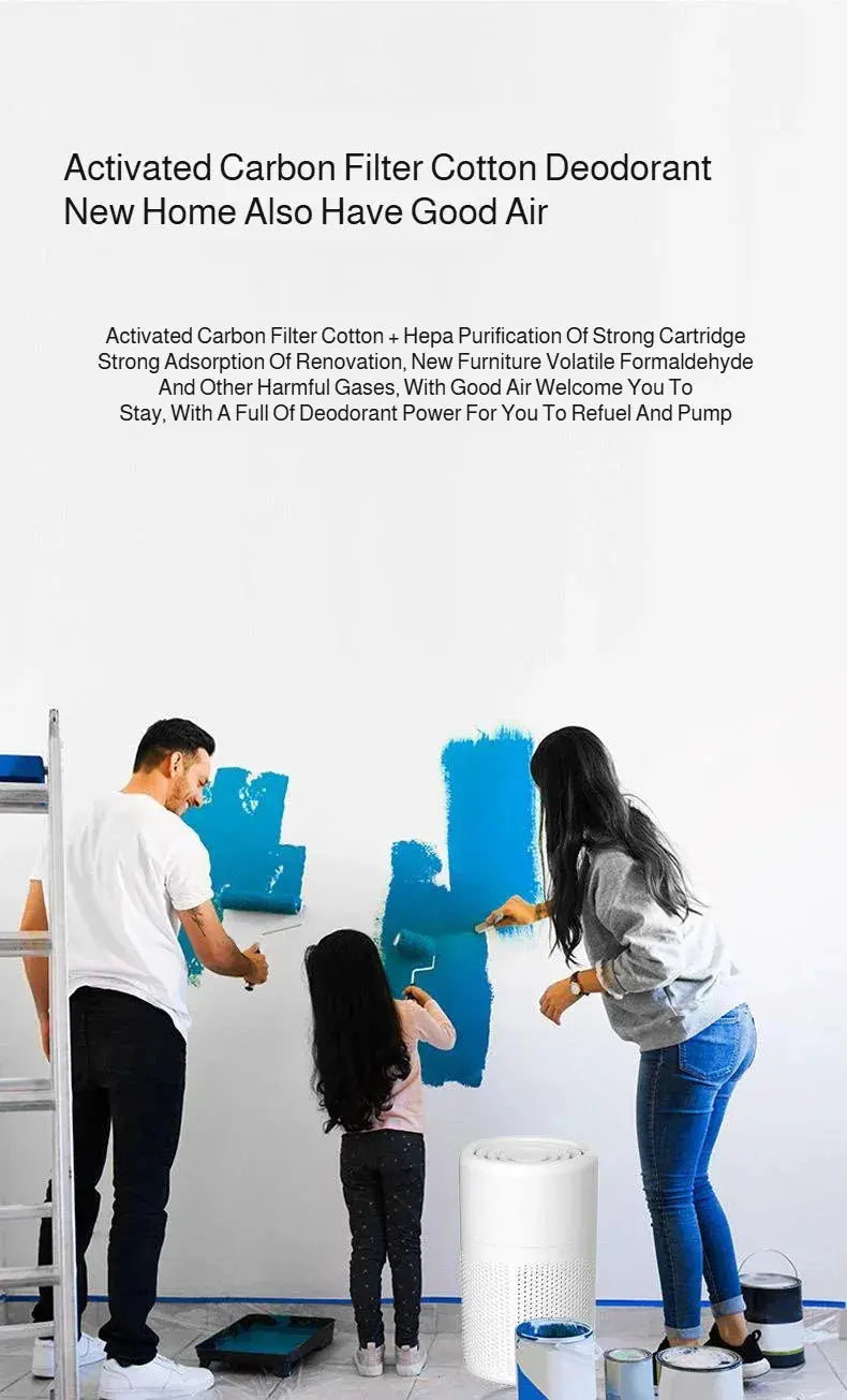 USB Portable Air Purifier Office Smoke and Formaldehyde Removal Home Desktop Purifier My Store