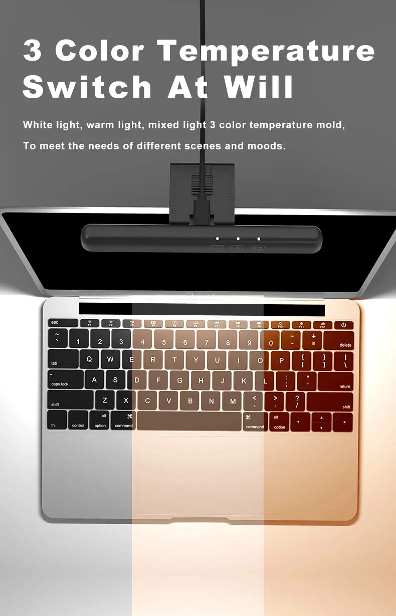 LED Computer Monitor Light Bar For Learning/Reading/Work Dimming Night Lighting Display Screen Hanging Lamp Eye Protection Lamp My Store