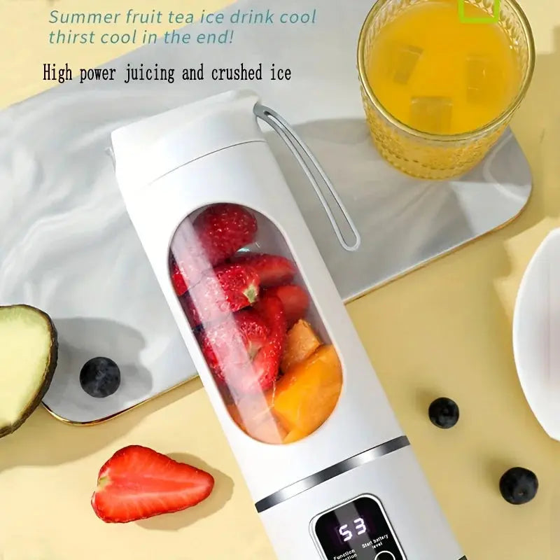 Electric Juicing Cup Portable Wireless Fruit Blender Mini Multifunctional Kitchen Juicer USB Charging Outdoor Juicing Cup My Store