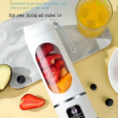 Electric Juicing Cup Portable Wireless Fruit Blender Mini Multifunctional Kitchen Juicer USB Charging Outdoor Juicing Cup My Store