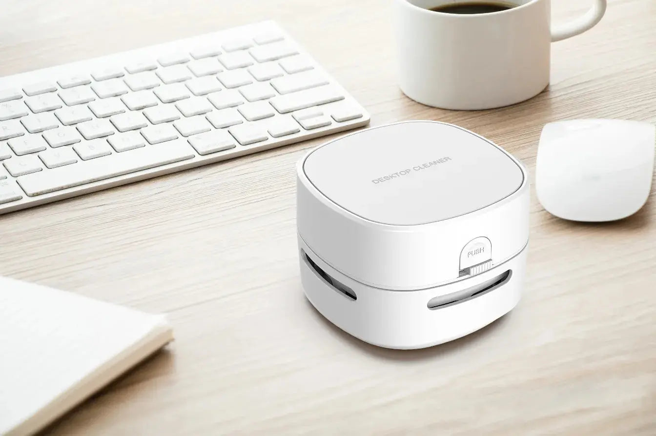Desktop Vacuum Cleaner Portable Wireless Mini Vacuum Cleaner Office Desk Dust Home Table Sweeper Desktop Cleaner My Store