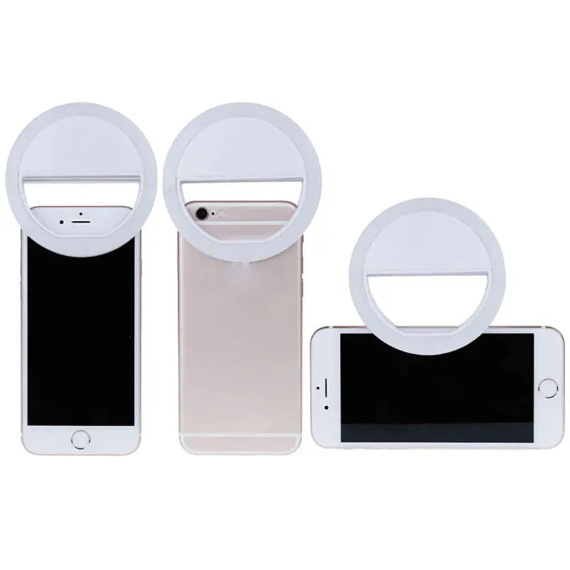 LED Flash Phone Lens Light Adjustable Selfie Ring Light For Cell Smartphones for Tiktok Video Live Fill Lamp Women Make up Light My Store