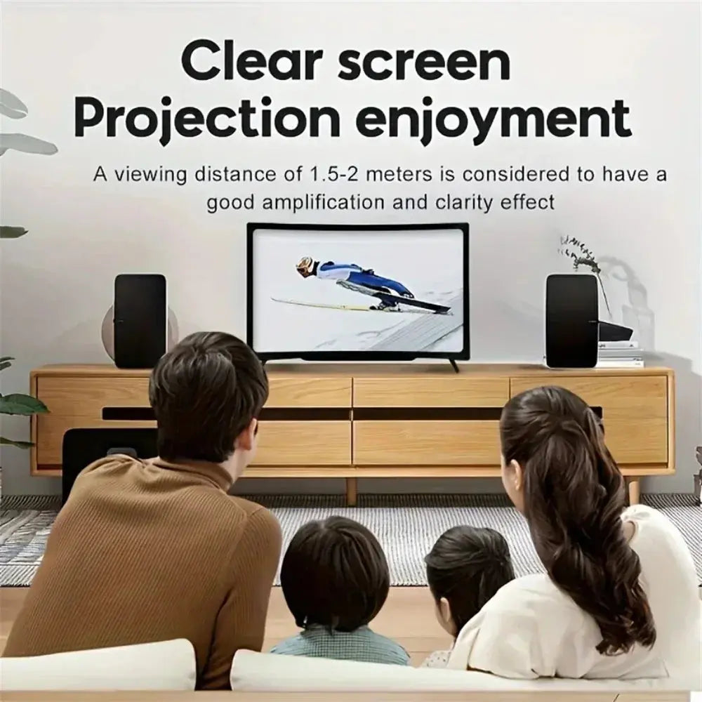 10/12 Inch/Phone Screen 3D HD Magnifier Movie Video Amplifier Holder Enlarger Screen Smart Phone Magnifying Curved Screen My Store