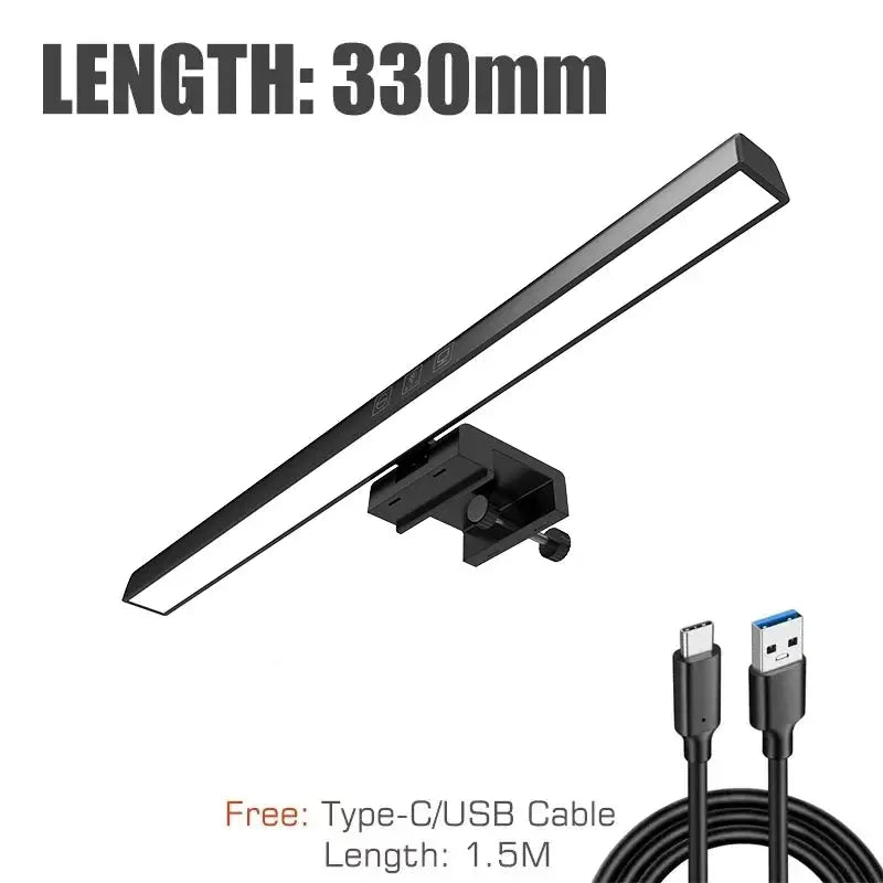 LED Computer Monitor Light Bar For Learning/Reading/Work Dimming Night Lighting Display Screen Hanging Lamp Eye Protection Lamp My Store