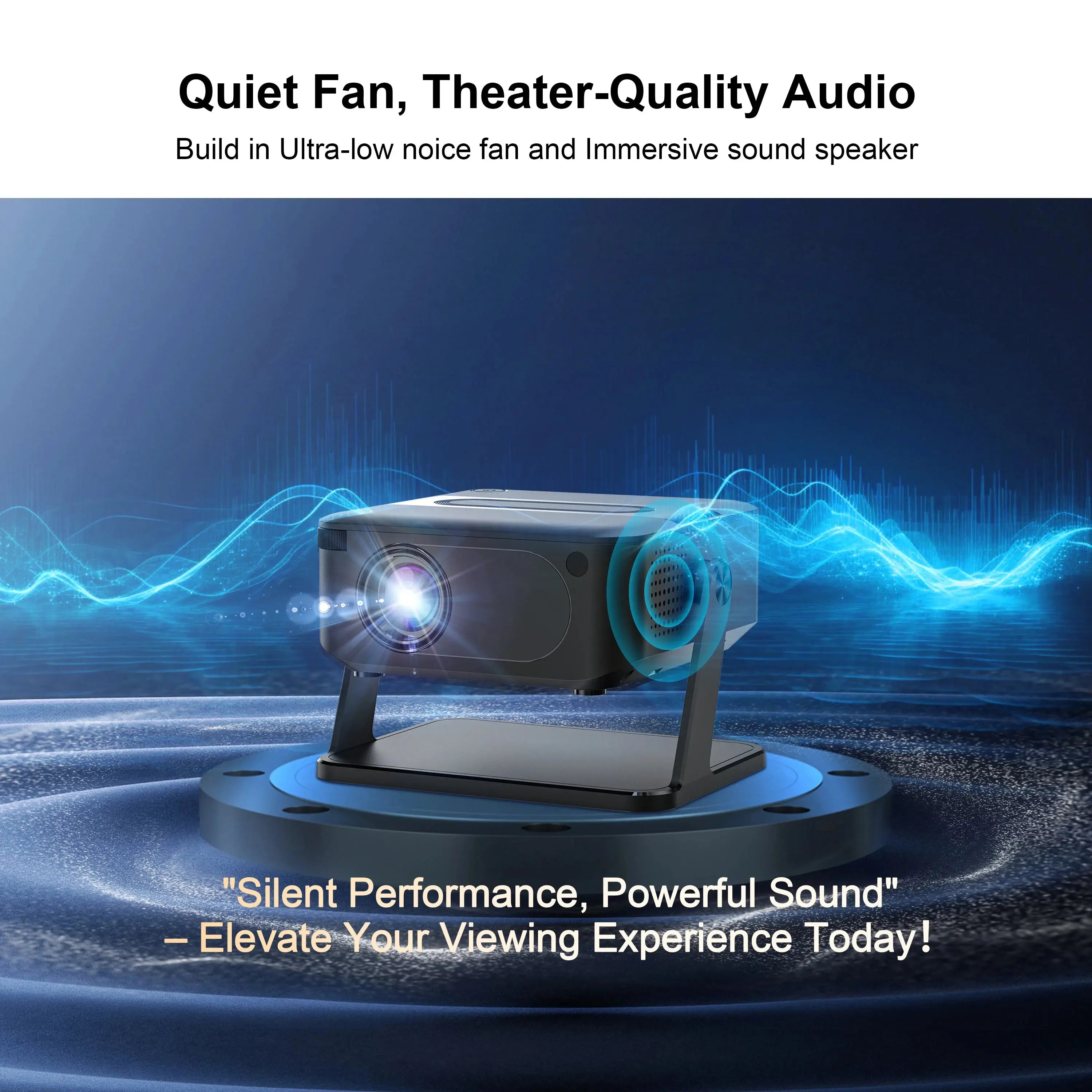 WESOPRO Mini Projector Smart 4K Portable with Wifi 6 Bluetooth 5.0 Android 11 Automatic Keystone for Home Theater Entertainment My Store