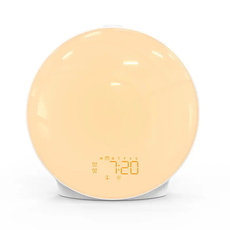 Wake Up Light Alarm Clock Sunrise/Sunset Simulation Digital Clock with Night Light FM Radio Desk Clocks Niditon My Store