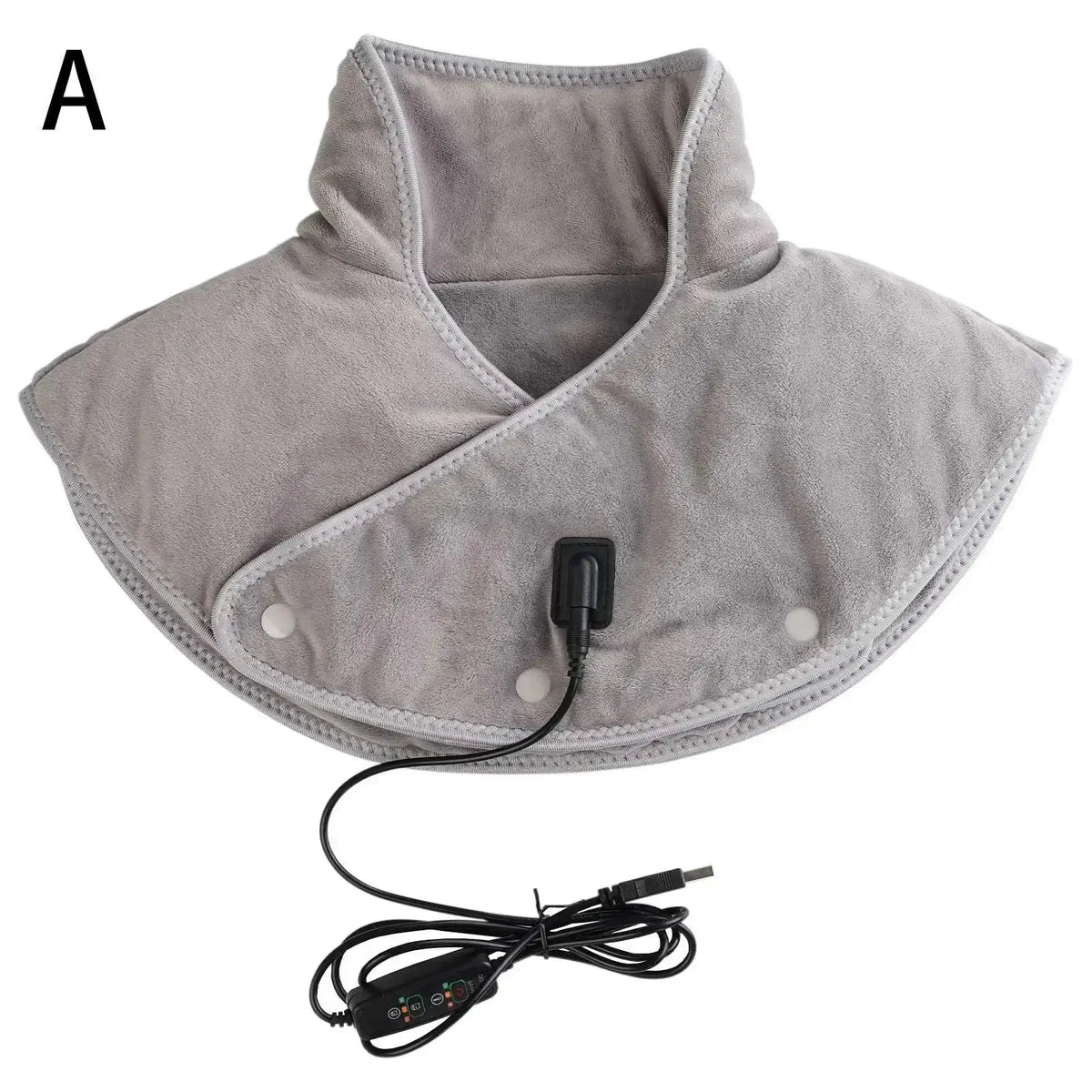 Electric Heating Shoulder Neck Pad Cervical Wrap Three Gear Thermal Compress Massager Vibration Shawl Warm Back Tool Relax Brace My Store