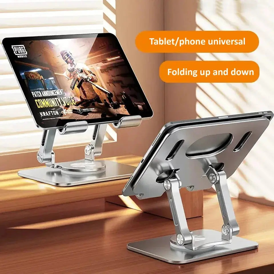 360° Rotation Tablet Stand for iPad, Adjustable Foldable Tablet Holder,Aluminum Phone Stand Compatible with iPad Pro/ Air/ Mini My Store