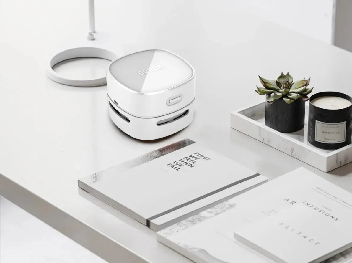 Desktop Vacuum Cleaner Portable Wireless Mini Vacuum Cleaner Office Desk Dust Home Table Sweeper Desktop Cleaner My Store