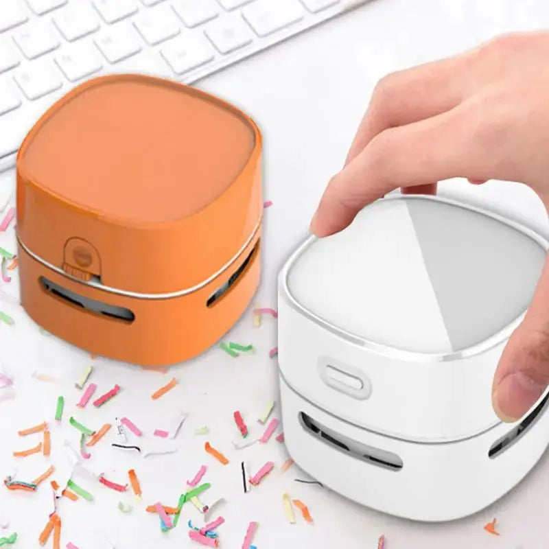 Desktop Vacuum Cleaner Portable Wireless Mini Vacuum Cleaner Office Desk Dust Home Table Sweeper Desktop Cleaner My Store