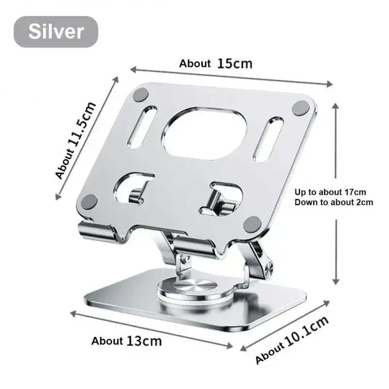 360° Rotation Tablet Stand for iPad, Adjustable Foldable Tablet Holder,Aluminum Phone Stand Compatible with iPad Pro/ Air/ Mini My Store