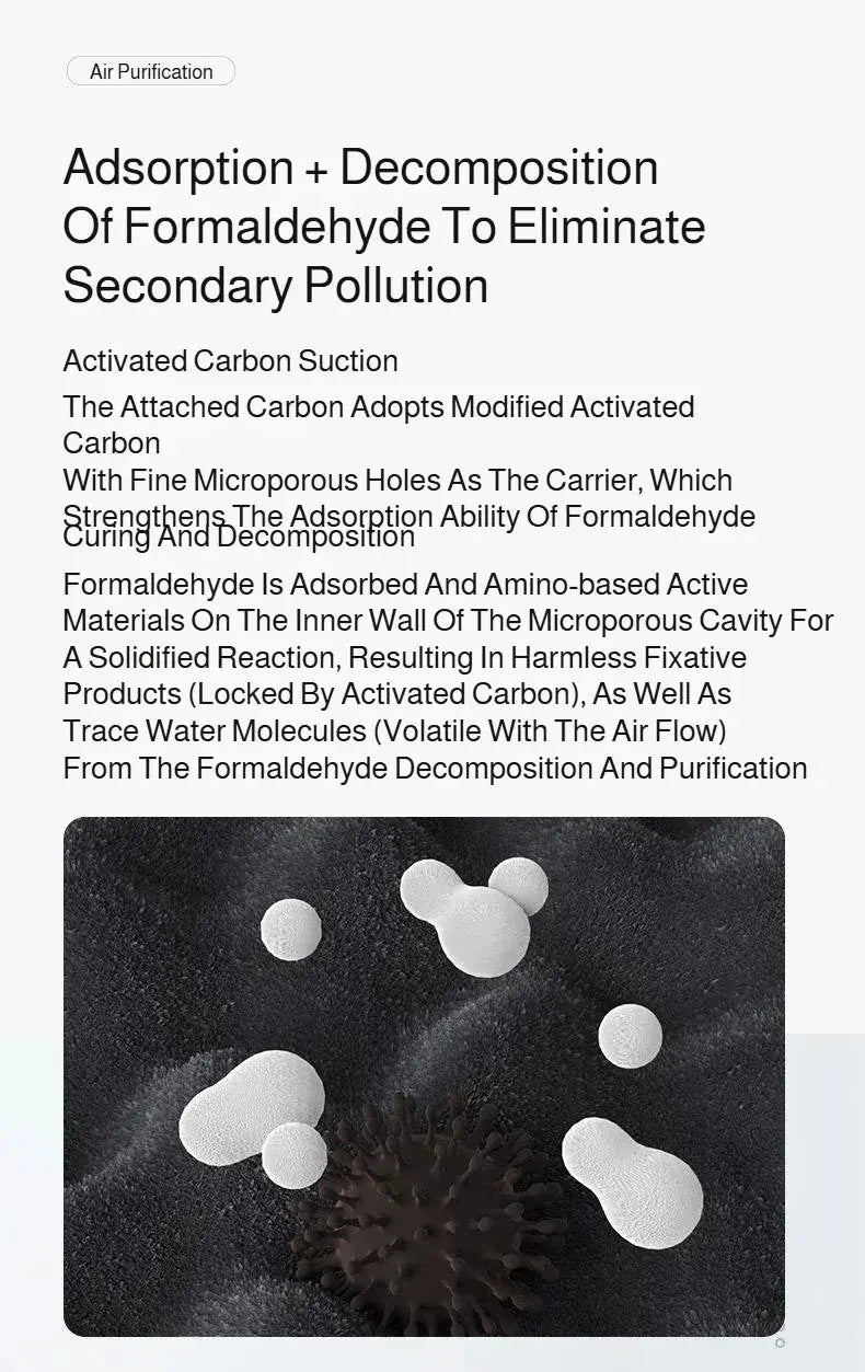USB Portable Air Purifier Office Smoke and Formaldehyde Removal Home Desktop Purifier My Store