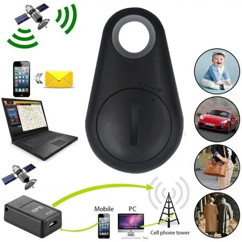 Mini Mobile Bluetooth 5.0 Tracker Anti-Lost Device Round Anti-Lost Device Pet Kids Bag Wallet Tracking Smart Finder Locator ﻿ My Store