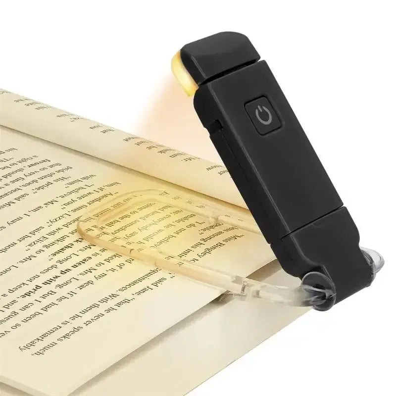 LED USB Rechargeable Book Light Reading Light Eye Protection Night Light Portable Clip Desk Light Bookmark Read Light Night Lamp My Store