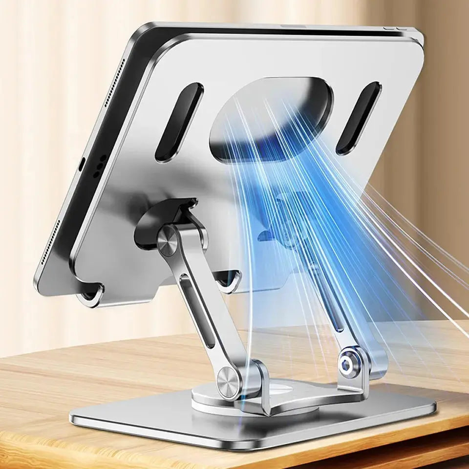 360° Rotation Tablet Stand for iPad, Adjustable Foldable Tablet Holder,Aluminum Phone Stand Compatible with iPad Pro/ Air/ Mini My Store