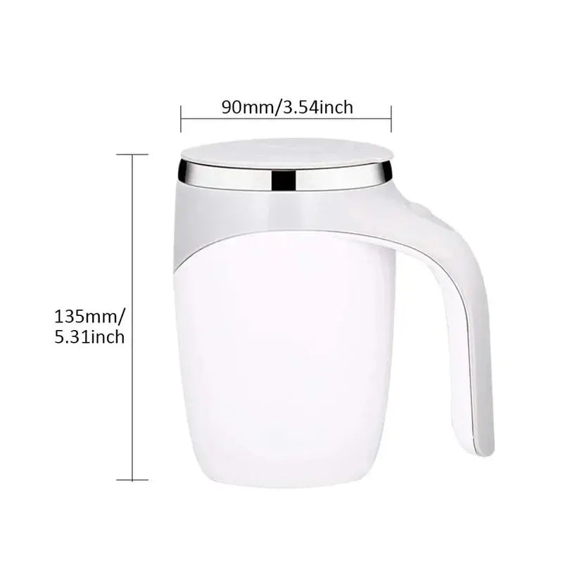 Automatic Stirring Cup Mug Rechargeable Portable Coffee Electric Stirring Stainless Steel Rotating Magnetic Home Drinking Tools My Store