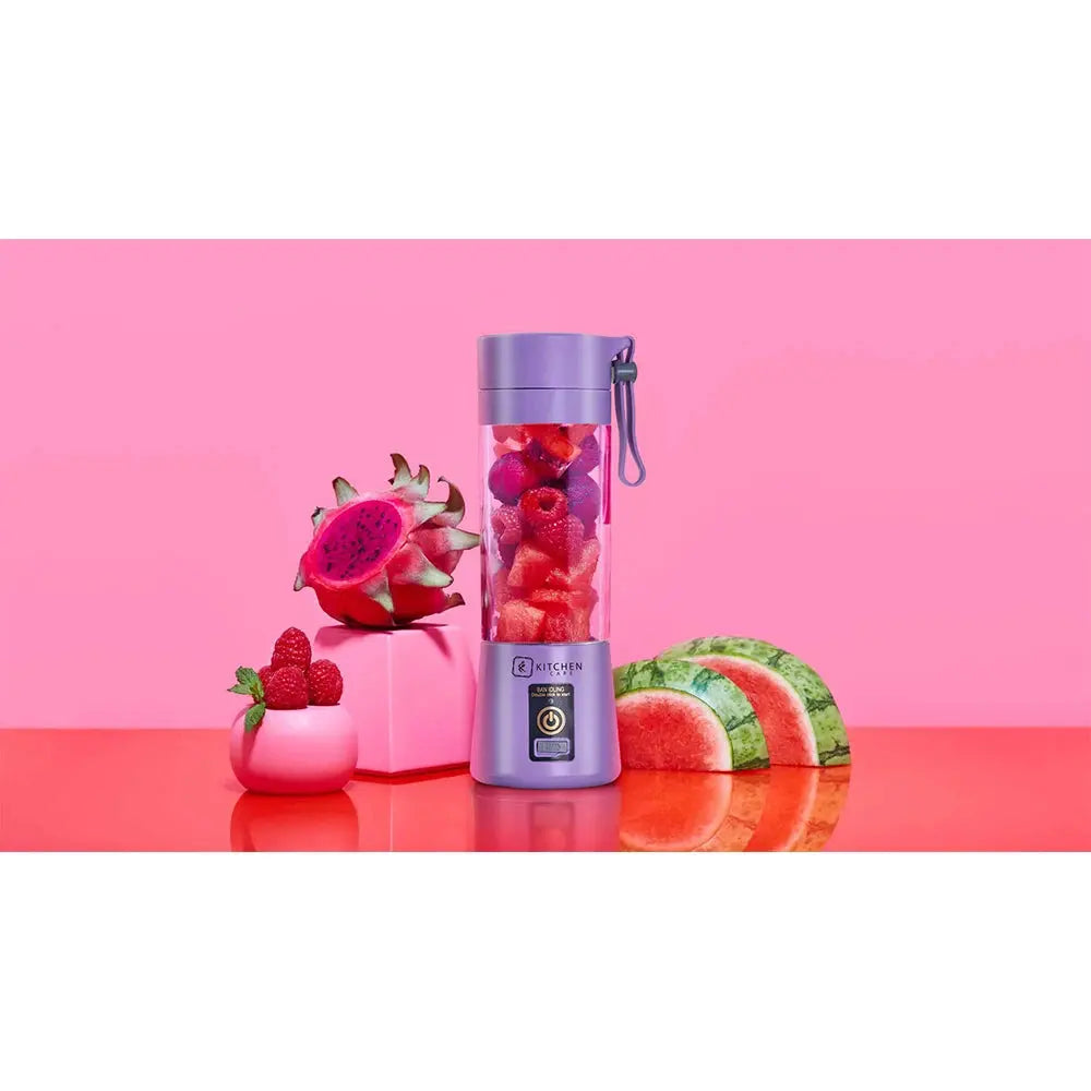 Portable Fruit Juice Blenders Summer Personal Electric Mini Bottle Home USB 4 Blades Juicer Cup Machine For Kitchen My Store