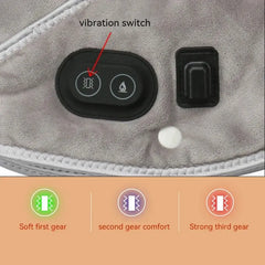 Electric Heating Shoulder Neck Pad Cervical Wrap Three Gear Thermal Compress Massager Vibration Shawl Warm Back Tool Relax Brace My Store