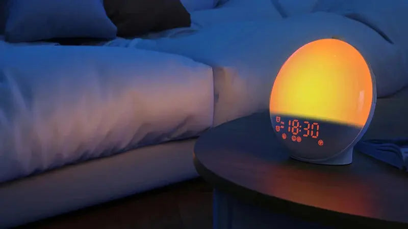 Wake Up Light Alarm Clock Sunrise/Sunset Simulation Digital Clock with Night Light FM Radio Desk Clocks Niditon My Store