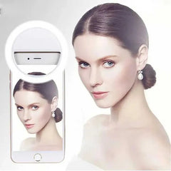 LED Flash Phone Lens Light Adjustable Selfie Ring Light For Cell Smartphones for Tiktok Video Live Fill Lamp Women Make up Light My Store