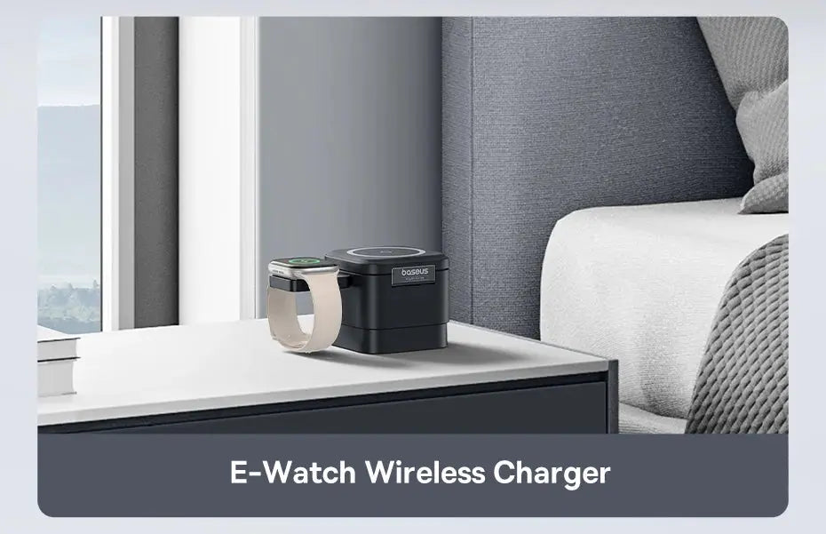 Baseus 3 in 1 25W Magnetic Wireless Charger Stand 15W Fast Wireless Charging Desktop Dock Station For iPhone16 15 14 13 Airpod My Store