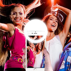 LED Flash Phone Lens Light Adjustable Selfie Ring Light For Cell Smartphones for Tiktok Video Live Fill Lamp Women Make up Light My Store