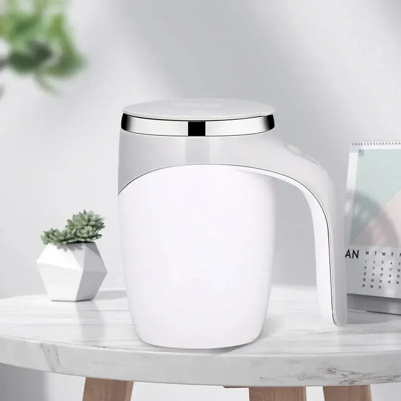 Automatic Stirring Cup Mug Rechargeable Portable Coffee Electric Stirring Stainless Steel Rotating Magnetic Home Drinking Tools My Store