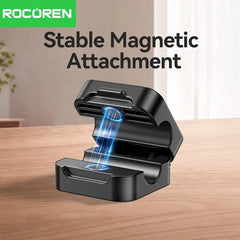 Rocoren Magnetic Cable Organizer Holder Cable Smooth Adjustable Cord Holder Under Desk Cable Management Wire Keeper Cable Clips My Store