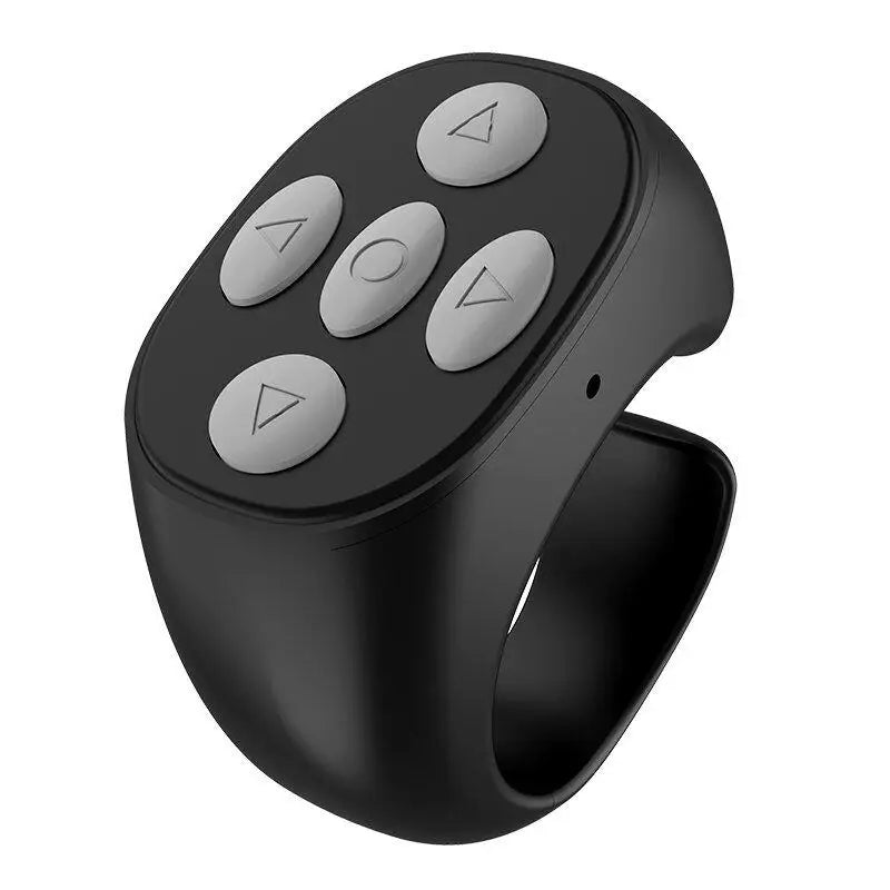 Smart Fingertip Ring Remote Control Mouse Wireless Bluetooth Mobile Selfie Mice Selfie Video Automatic Page Turner Browsing Vital Gadget