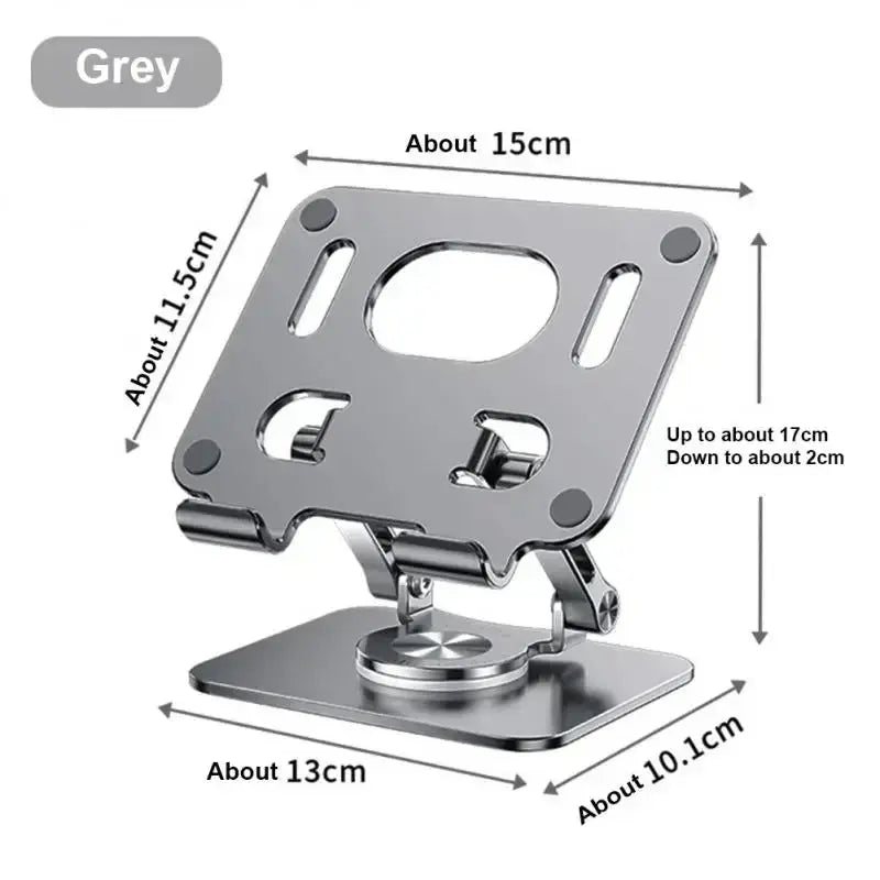 360° Rotation Tablet Stand for iPad, Adjustable Foldable Tablet Holder,Aluminum Phone Stand Compatible with iPad Pro/ Air/ Mini My Store