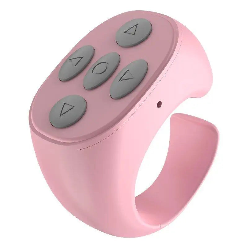 Smart Fingertip Ring Remote Control Mouse Wireless Bluetooth Mobile Selfie Mice Selfie Video Automatic Page Turner Browsing Vital Gadget